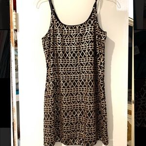 Gold Sequin LBD